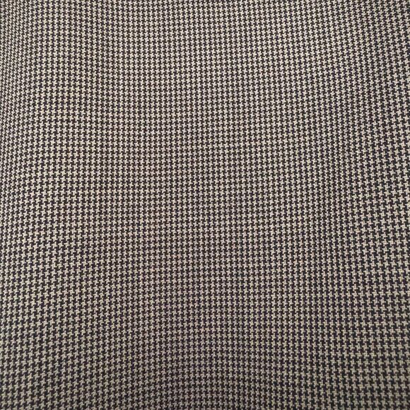 Brooks Brothers Brooksease Two Piece Wool Suit Brown Tan Houndstooth Size 42L - Picture 6 of 8